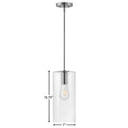Lark 83377PN Polished Nickel Single Light Pendant Image 5