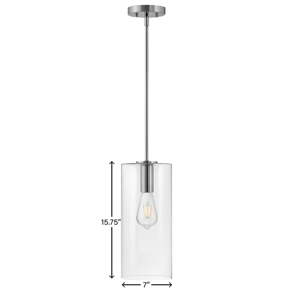 Lark 83377PN Polished Nickel Single Light Pendant Image 5