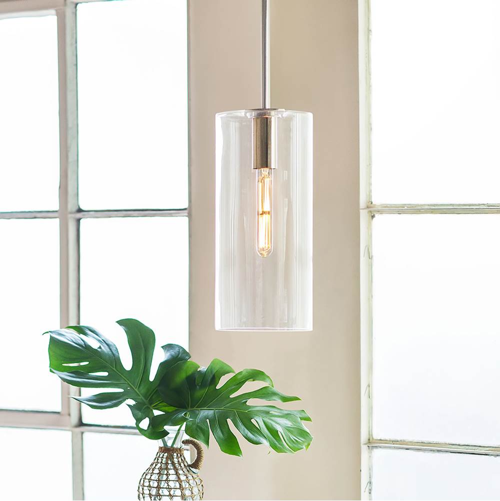 Lark 83377PN Polished Nickel Single Light Pendant Image 3