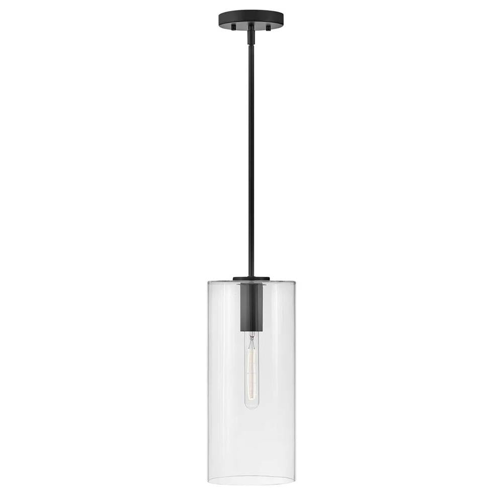 Lark 83377BK Black Single Light Pendant Image 1