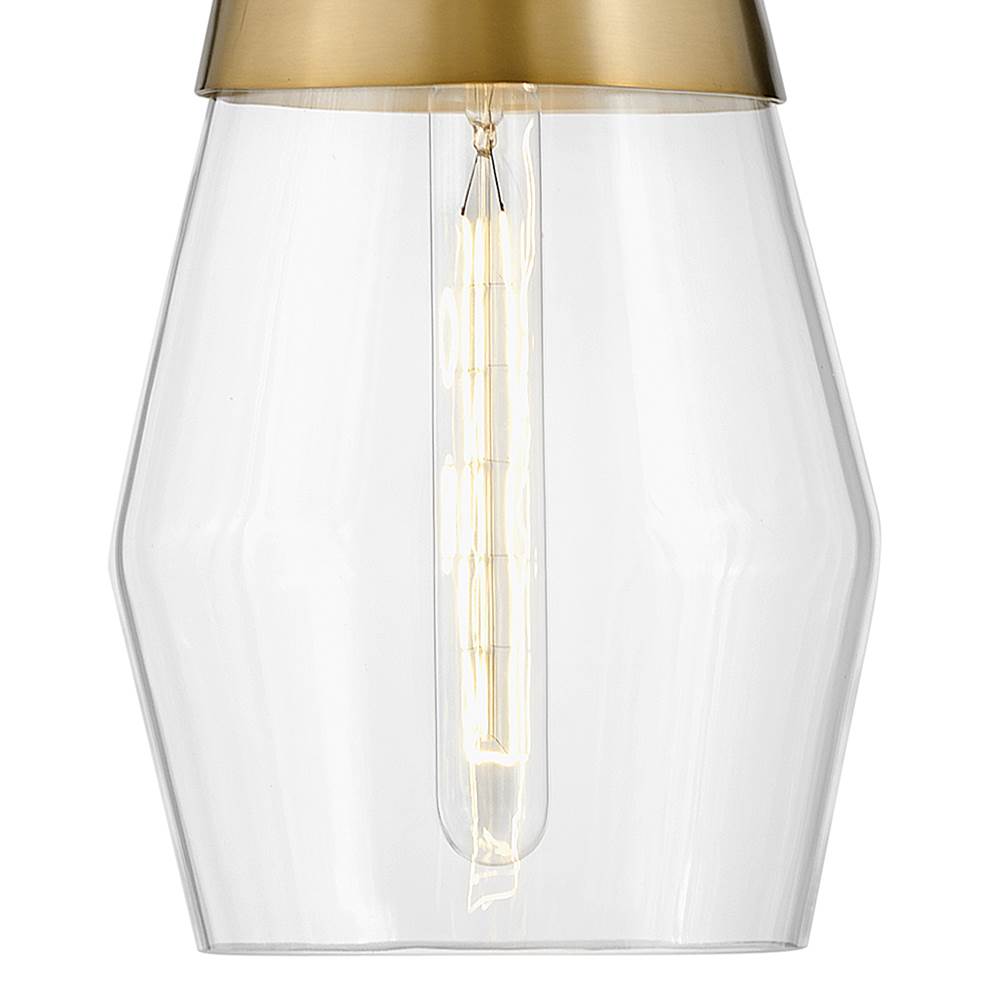 Lark 83397LCB Lacquered Brass Single Light Pendant Image 7