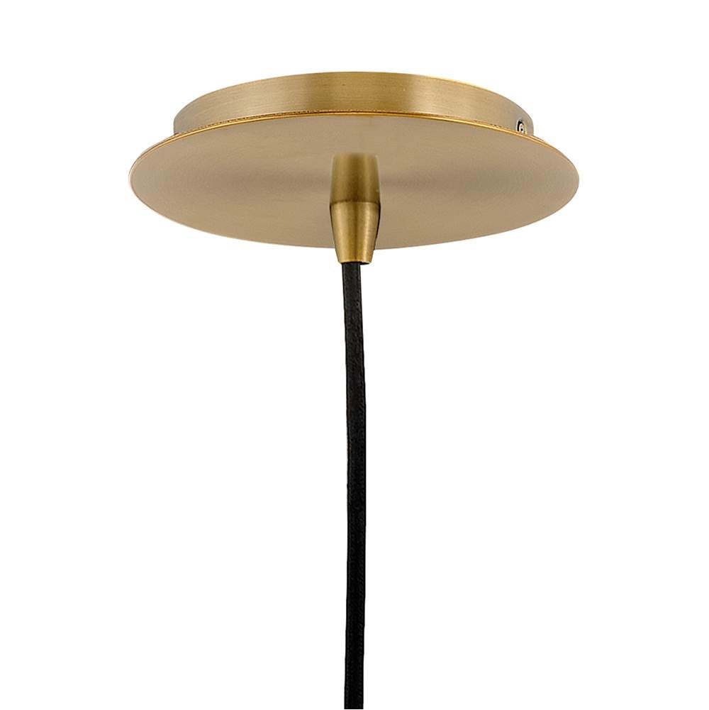Lark 83397LCB Lacquered Brass Single Light Pendant Image 6