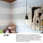 Lark 83397LCB Lacquered Brass Single Light Pendant Image 3