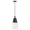 Lark 83397BK Black Single Light Pendant Image 1