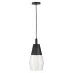 Lark 83397BK Black Single Light Pendant Image 1