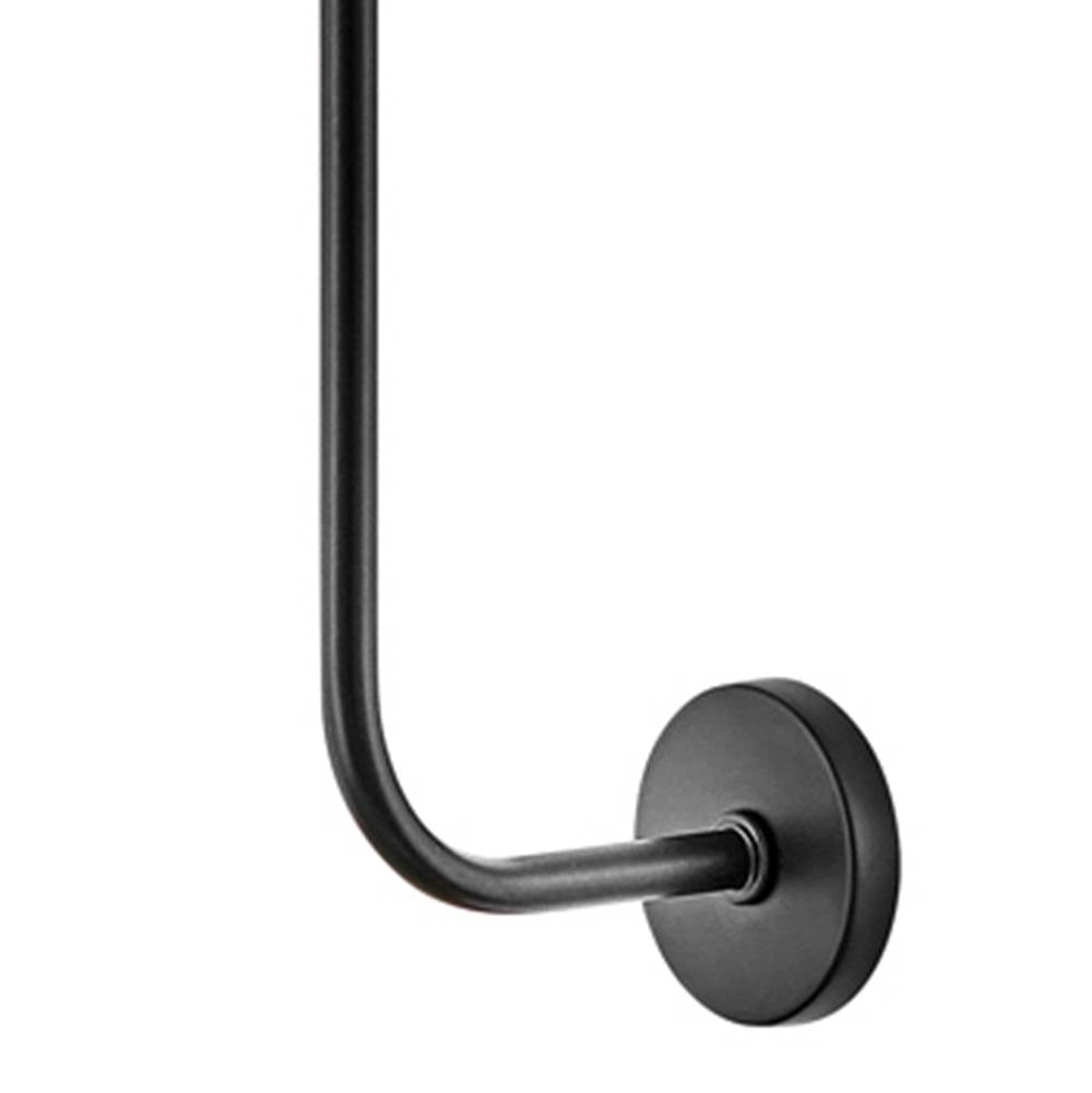 Lark 83450BK Black Single Light Tall Sconce Image 6
