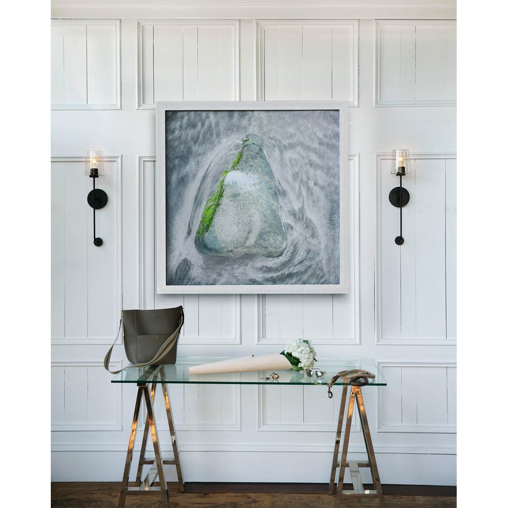 Lark 83450BK Black Single Light Tall Sconce Image 4