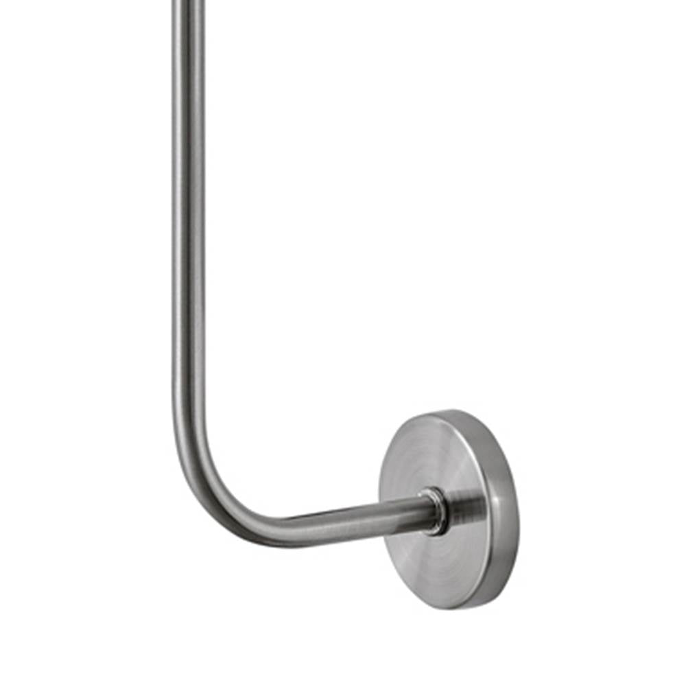Lark 83450BN Brushed Nickel Single Light Tall Sconce Image 4