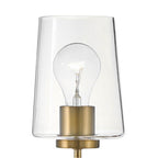 Lark 83450LCB Lacquered Brass Single Light Tall Sconce Image 6