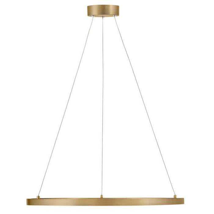 Lark 83464LCB Lacquered Brass Medium Single Tier Image 3