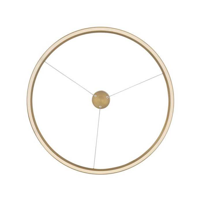 Lark 83464LCB Lacquered Brass Medium Single Tier Image 2