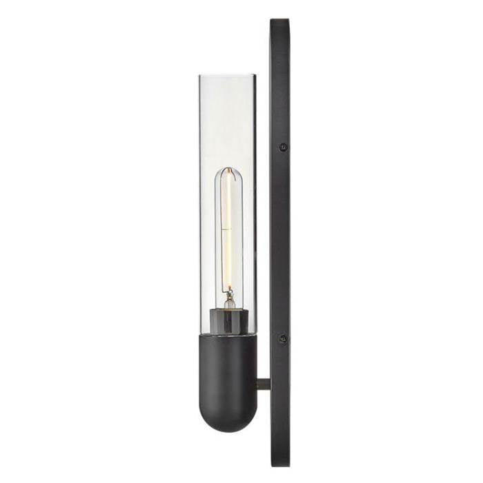 Lark 83470BK Black Medium Single Light Sconce Image 3
