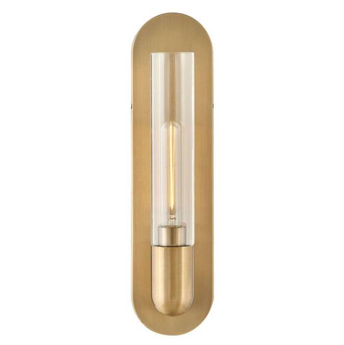 Lark 83470LCB Lacquered Brass Medium Single Light Sconce Image 4