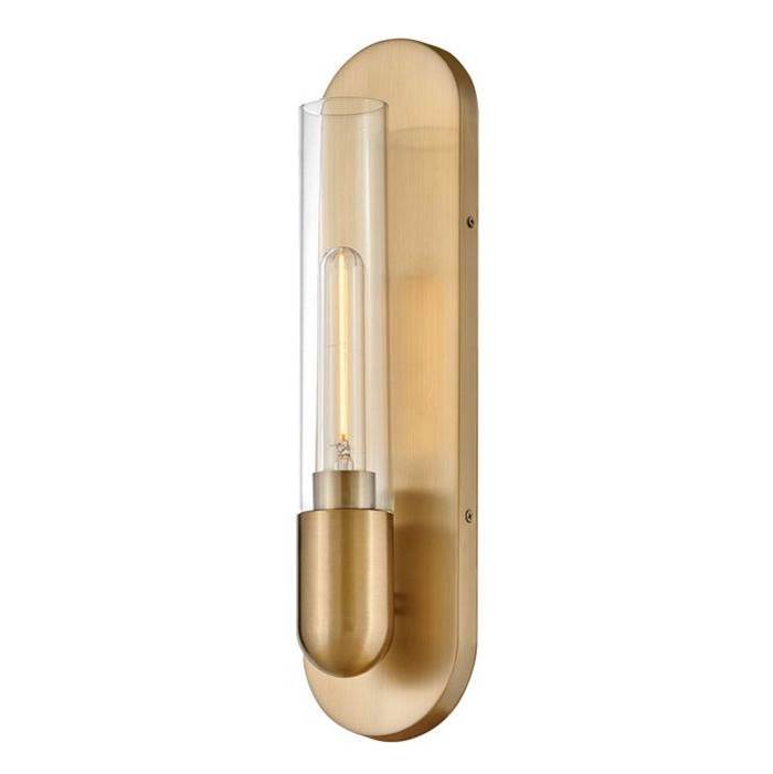 Lark 83470LCB Lacquered Brass Medium Single Light Sconce Image 2
