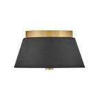 Lark 83511BK Black Small Flush Mount Image 3