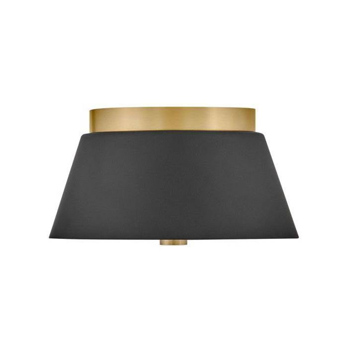 Lark 83511BK Black Small Flush Mount Image 3
