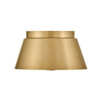 Lark 83511LCB Lacquered Brass Small Flush Mount Image 3