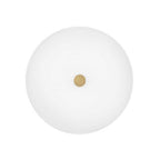 Lark 83511LCB Lacquered Brass Small Flush Mount Image 2