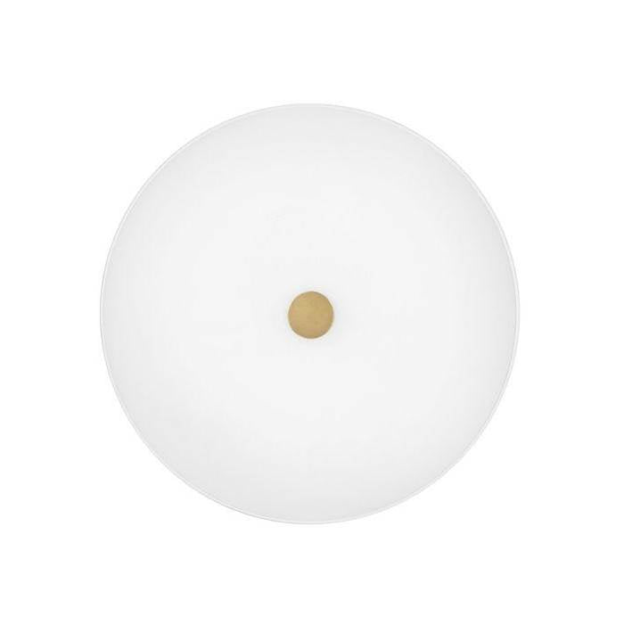 Lark 83511LCB Lacquered Brass Small Flush Mount Image 2