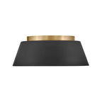Lark 83513BK Black Medium Flush Mount Image 3