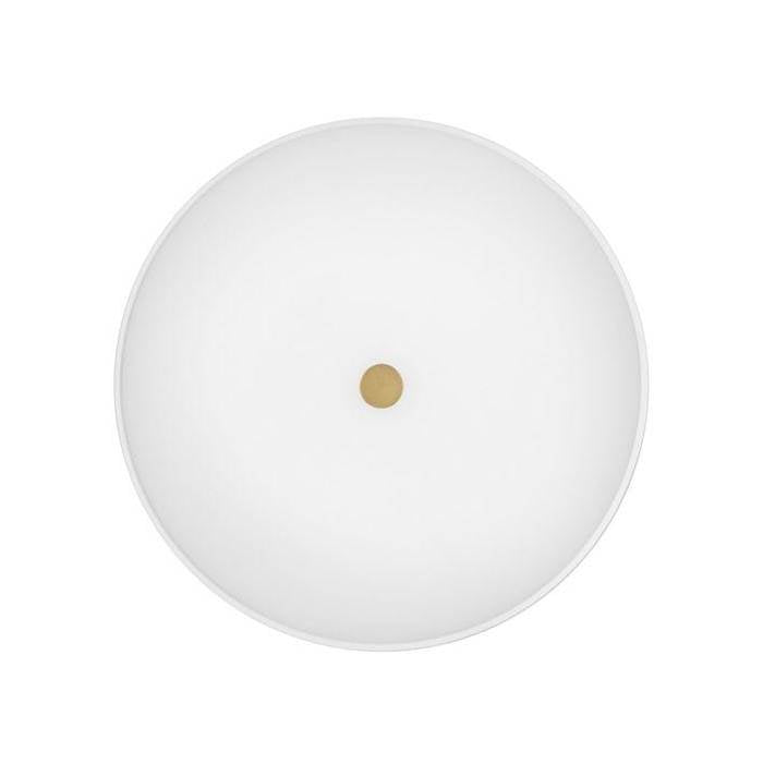 Lark 83513LCB Lacquered Brass Medium Flush Mount Image 2