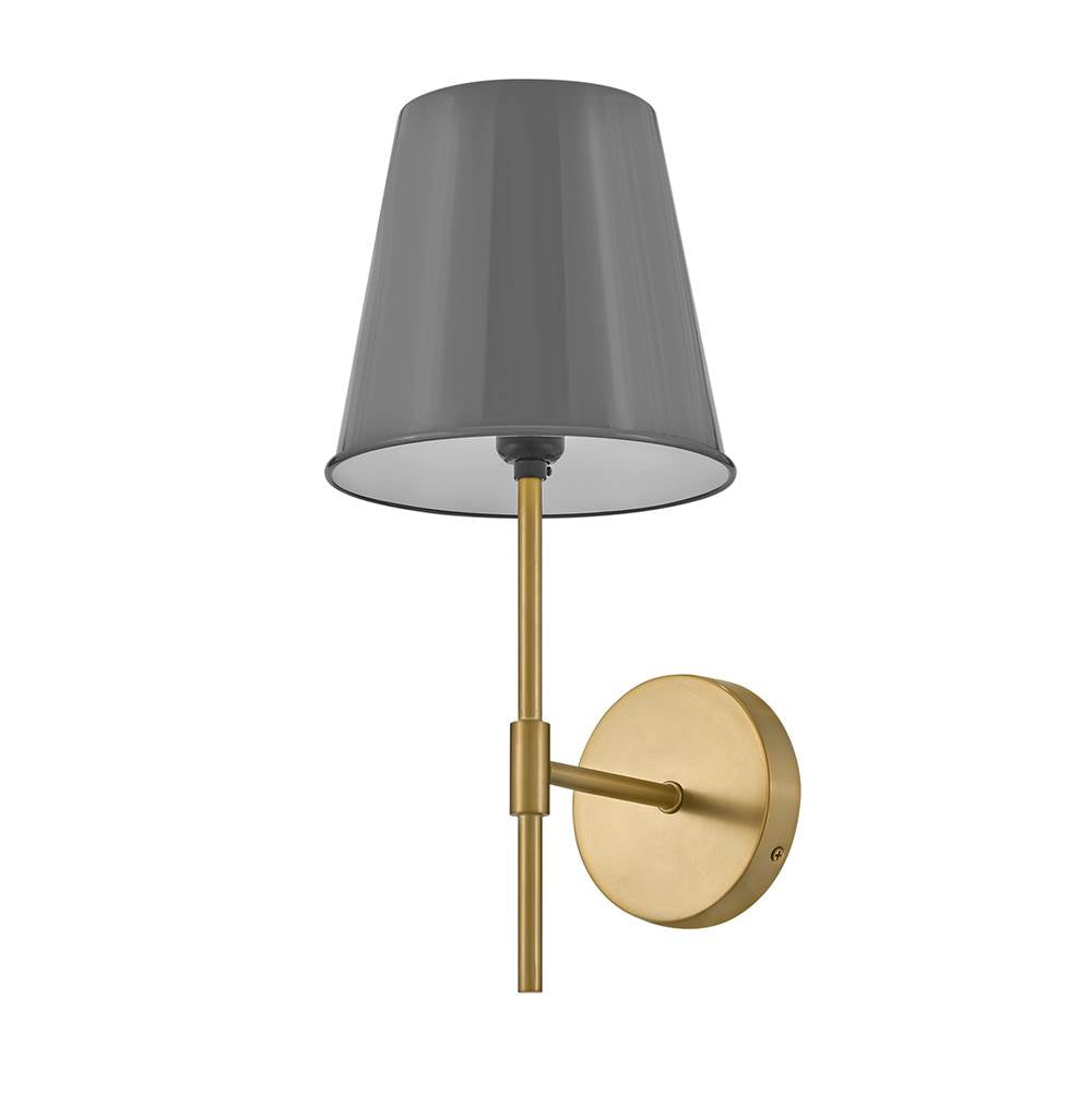 Lark 83520FY French Gray Single Light Sconce Image 5