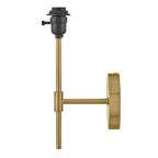 Lark 83520LCB Lacquered Brass Single Light Sconce Image 7