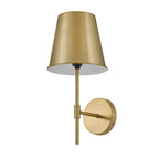 Lark 83520LCB Lacquered Brass Single Light Sconce Image 5
