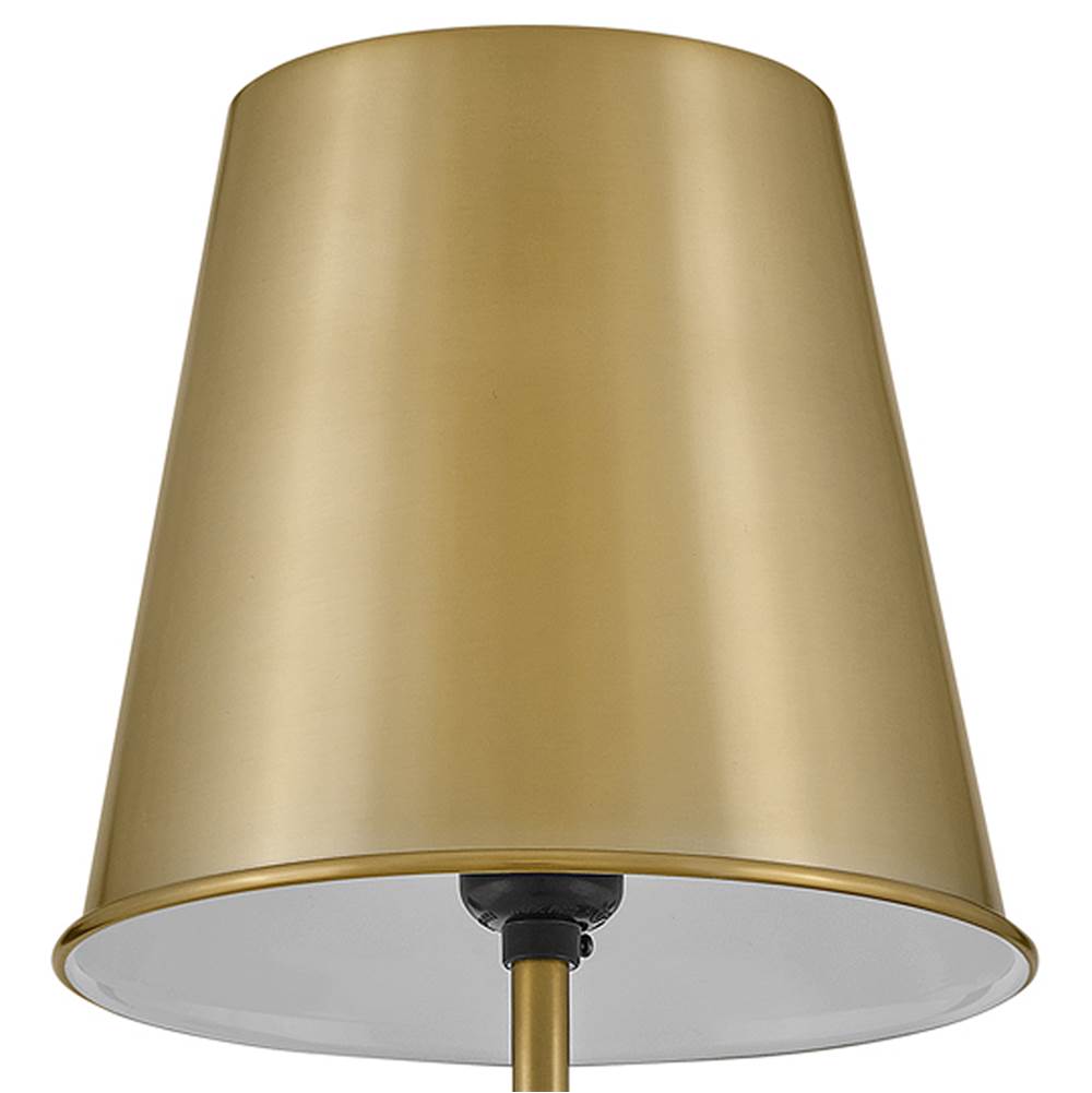 Lark 83520LCB Lacquered Brass Single Light Sconce Image 4