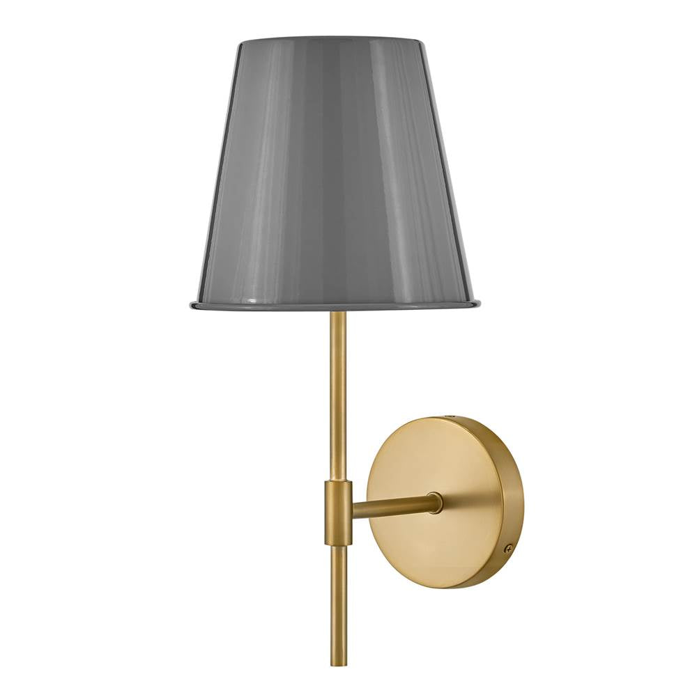 Lark 83520FY French Gray Single Light Sconce Image 1