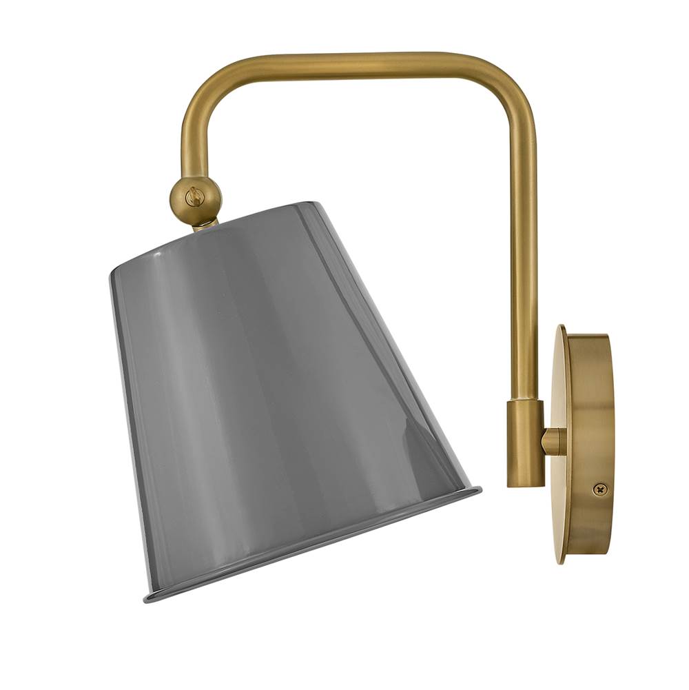 Lark 83522FY French Gray Single Light Sconce Image 4