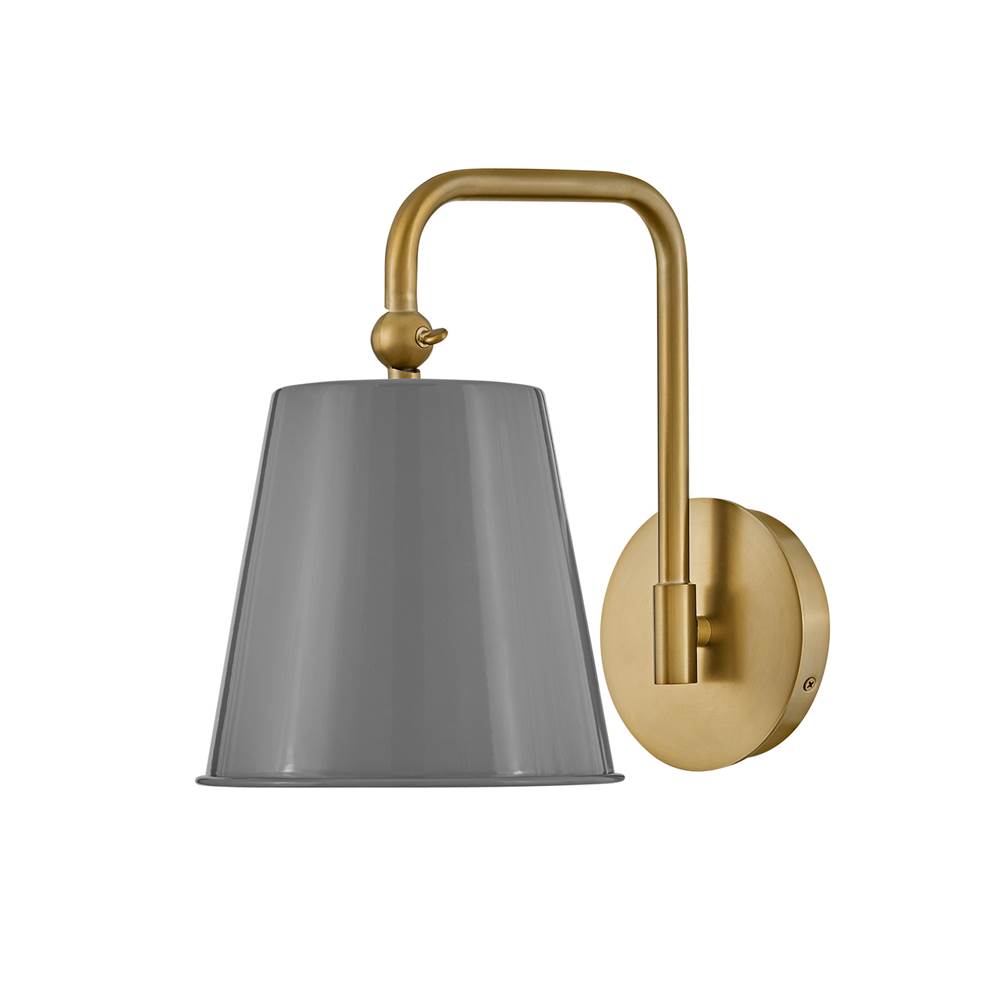 Lark 83522FY French Gray Single Light Sconce Image 1