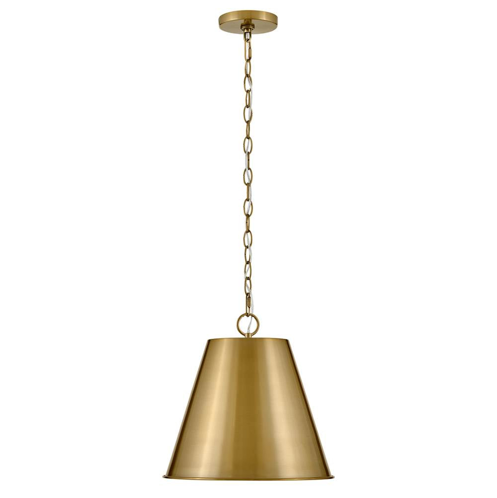 Lark 83527LCB Lacquered Brass Medium Pendant Image 8
