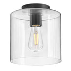 Lark 83531BK Black Small Flush Mount Image 7
