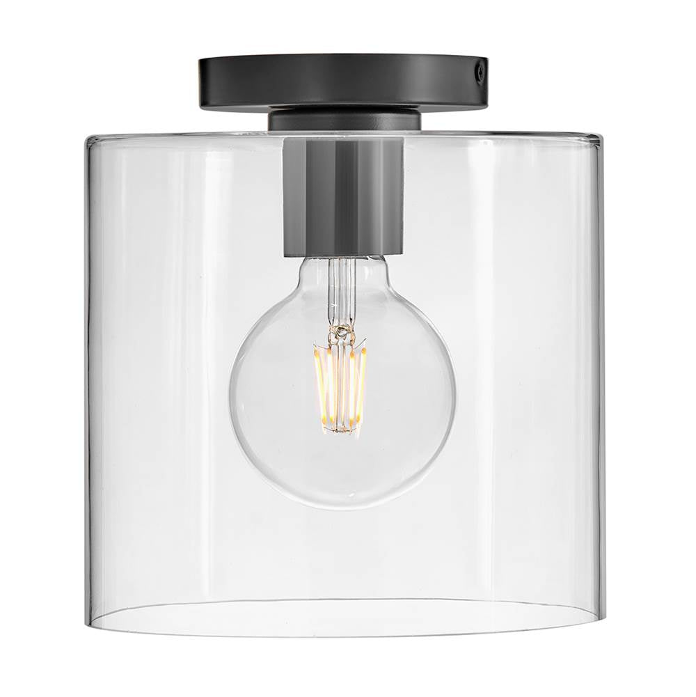 Lark 83531BK Black Small Flush Mount Image 6
