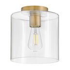 Lark 83531LCB Lacquered Brass Small Flush Mount Image 7