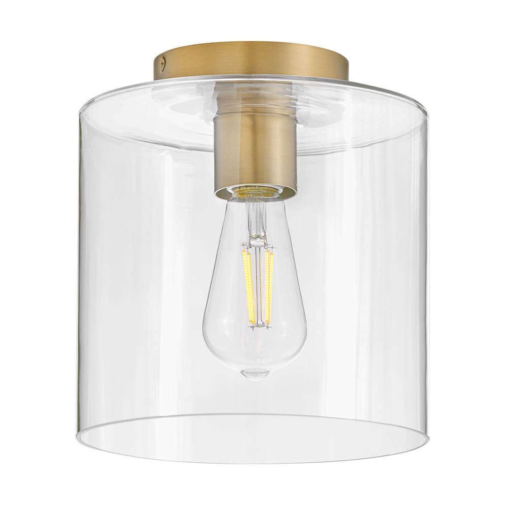 Lark 83531LCB Lacquered Brass Small Flush Mount Image 7
