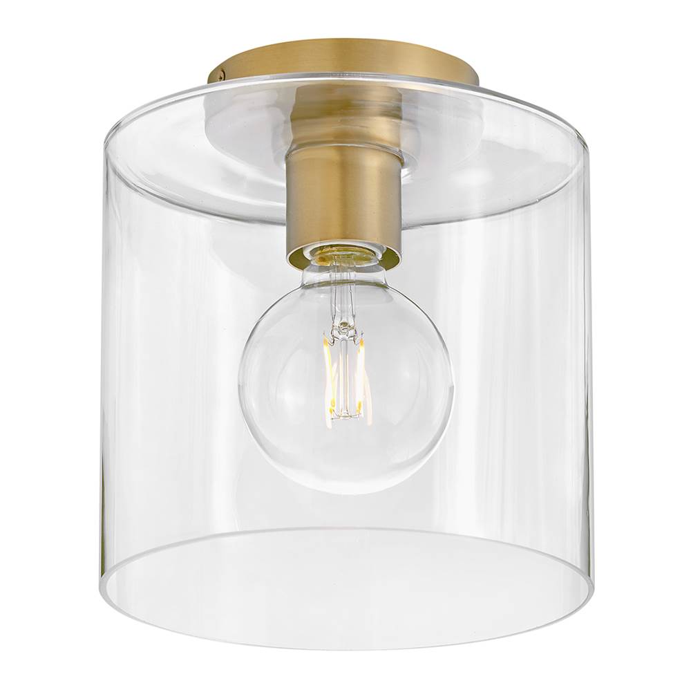 Lark 83531LCB Lacquered Brass Small Flush Mount Image 5