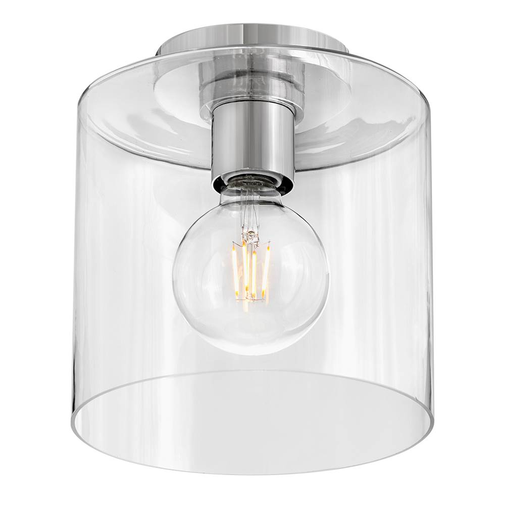 Lark 83531PN Polished Nickel Small Flush Mount Image 5