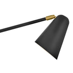 Lark 83542BK Black Two Light Sconce Image 3