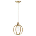 Lark 83557LCB-BAM Lacquered Brass Medium Pendant Image 1