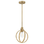 Lark 83557LCB-BAM Lacquered Brass Medium Pendant Image 3