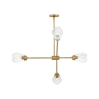 Lark 83584LCB Lacquered Brass Medium Convertible Mobile Single Tier Image 4