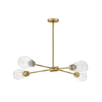 Lark 83584LCB Lacquered Brass Medium Convertible Mobile Single Tier Image 2