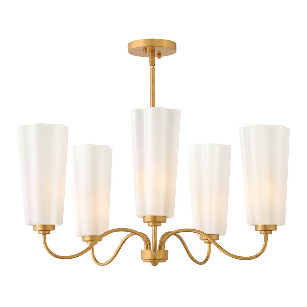 Lark 83715DA Distressed Brass Medium Single Tier Image 1