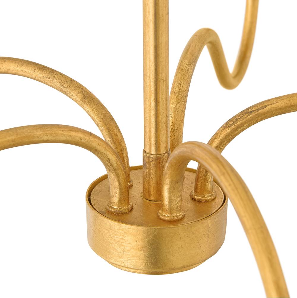 Lark 83715DA Distressed Brass Medium Single Tier Image 5