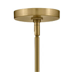 Lark 83855LCB Lacquered Brass Medium Single Tier Image 6