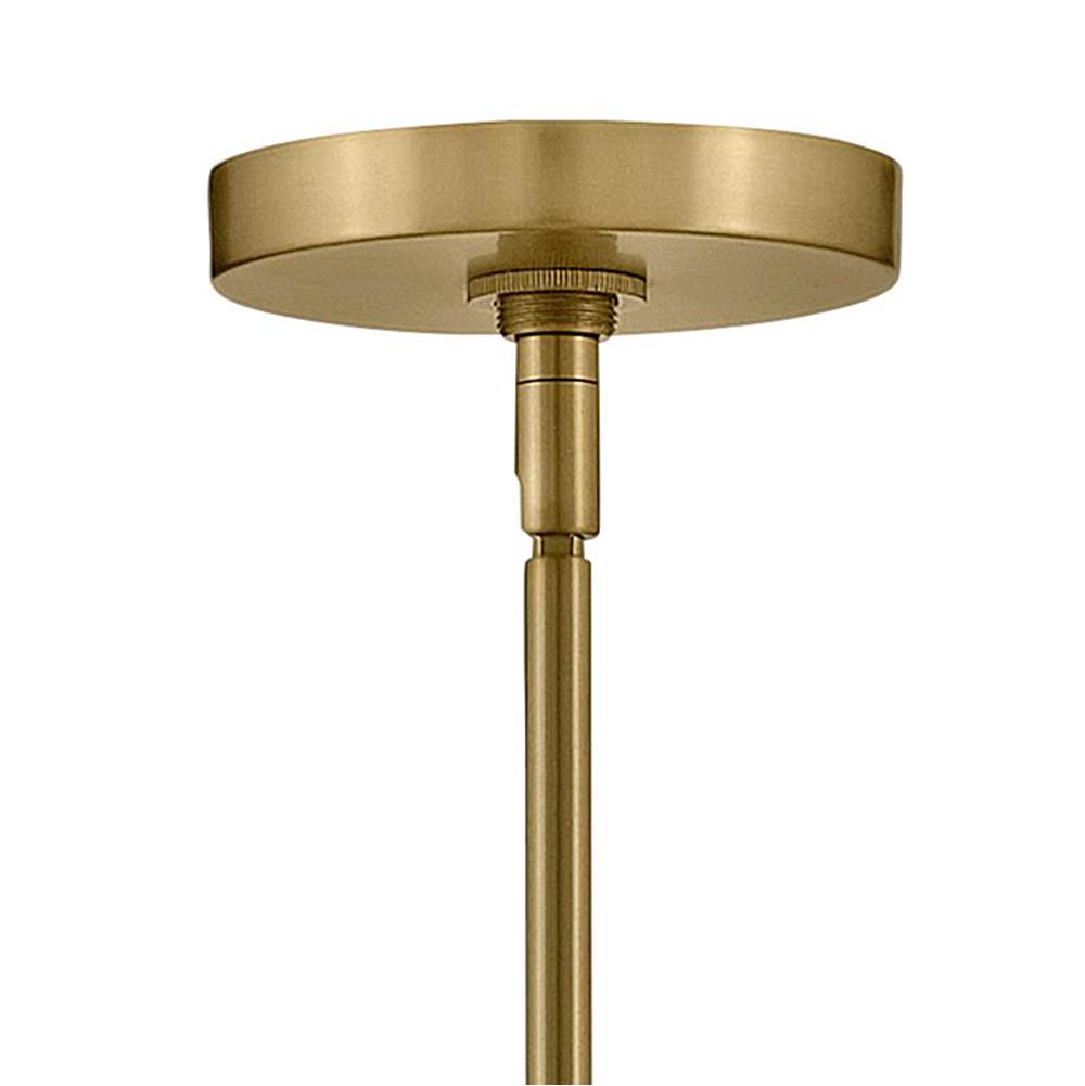 Lark 83855LCB Lacquered Brass Medium Single Tier Image 6
