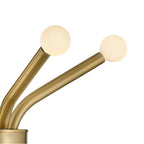 Lark 83855LCB Lacquered Brass Medium Single Tier Image 5