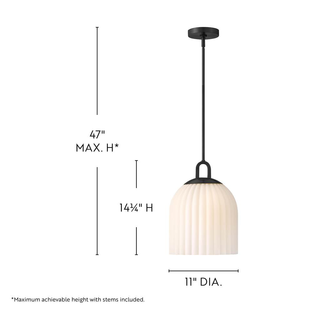Lark 83897BK Black Small Pendant Image 2